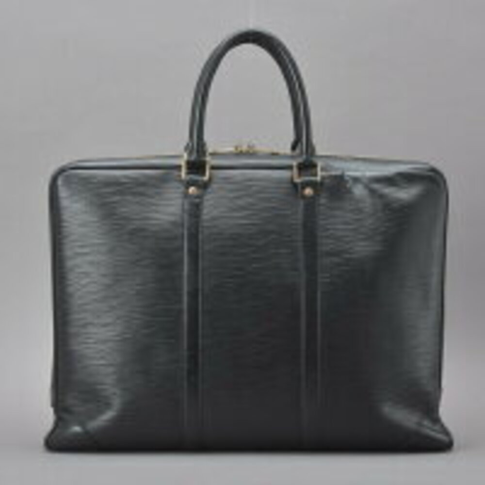 Louis Vuitton Document Voyage Briefcase PDV Leather Epi Porte Black Document Bag - Picture 3 of 6